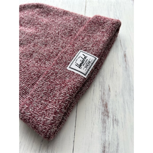 Herschel | heathered burgundy toque - Picture 2 of 5
